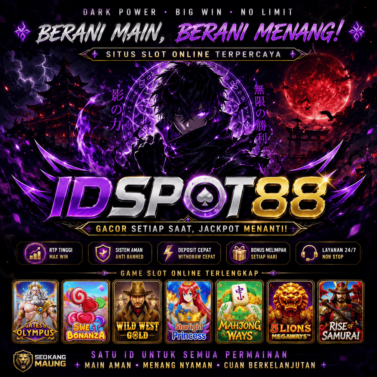 IDSPOT88 | GAME ONLINE POPULER DENGAN JACKPOT DAN MAXWIN PALING MENGHIBUR by Hey siriusly